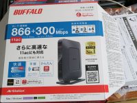 ルーターをWSR-1166DHPに買い換えてみました。